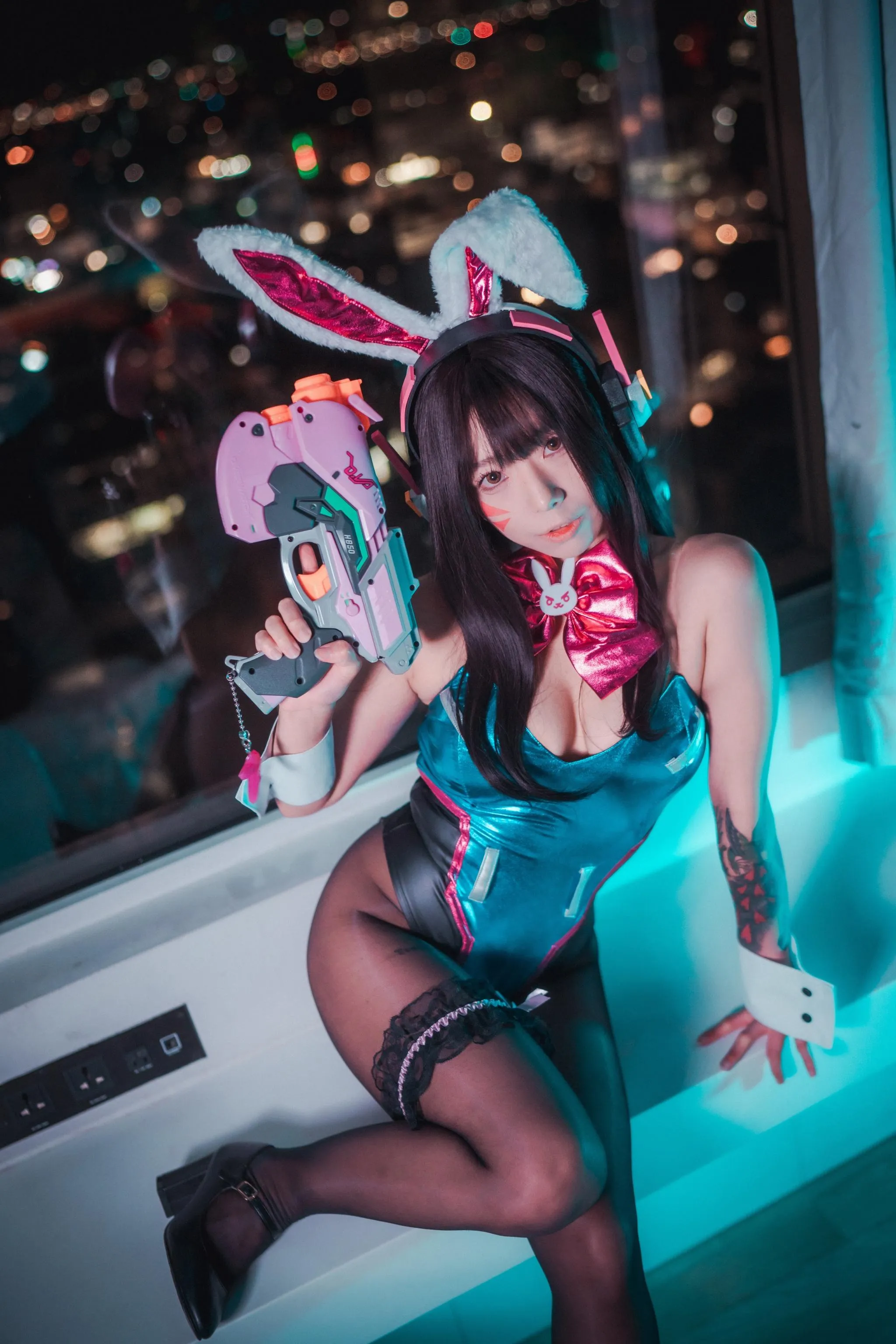 [DJAWA]Maruemon 마루에몽 –  NO.004 D.VA Overwatch Bunny Hop!-BunnyGirl [54P]插图1
